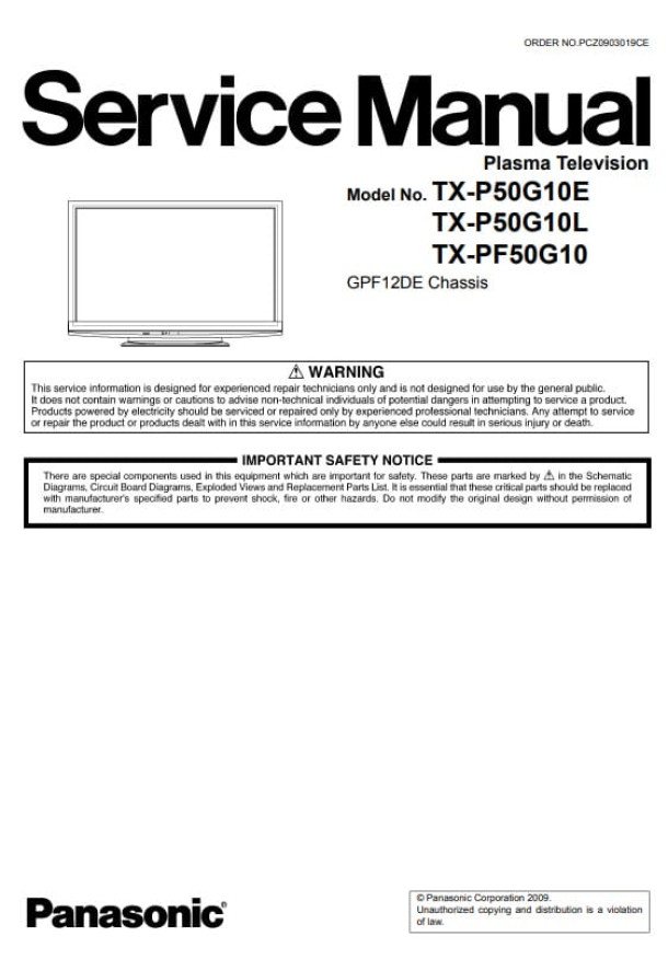 GPF12DE_TX-P50G10E, TX-P50G10L, TX-PF50G10